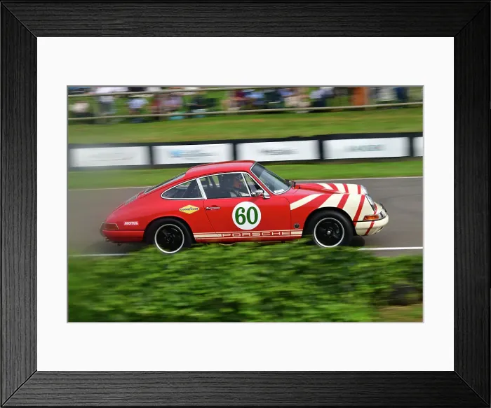 Framed Print : CJ13 1142 Kyle Tilley, Nicolas Minassian, Porsche 911