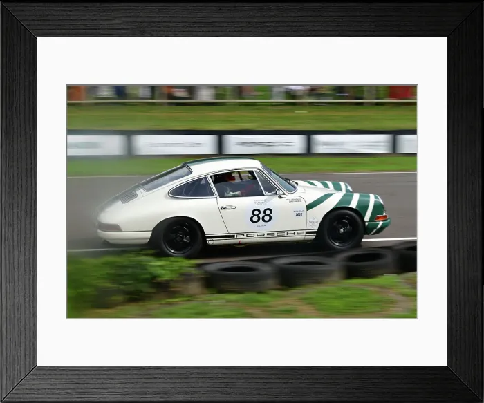 Framed Print : CJ13 1146 Steve Osborne, Chris Ward, Porsche 911