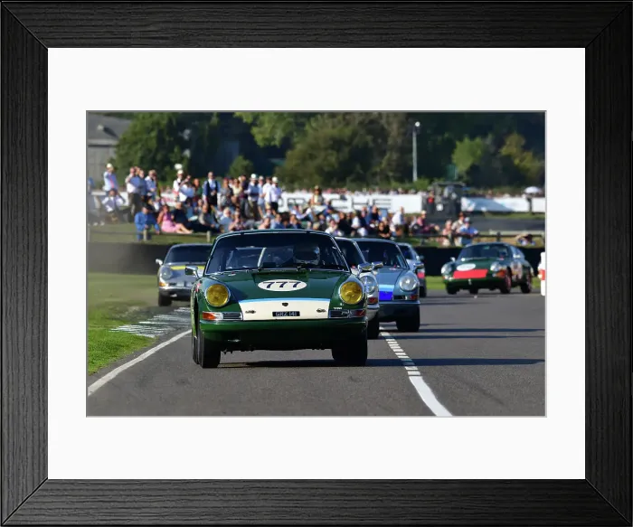 Framed Print : CJ13 3139 Guy Ziser, Oliver Webb, Porsche 911