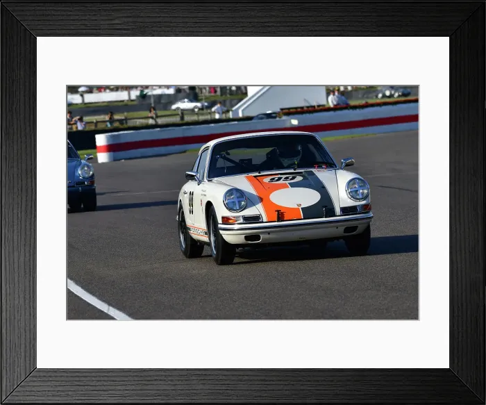 Framed Print : CJ13 3160 James Thorpe, Phil Quaife, Porsche 911