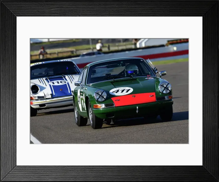 Framed Print : CJ13 3187 Lukas Bucher, David Verzijlbergen, Porsche 911, Mark Webber, Bonamy Grimes, Porsche 911