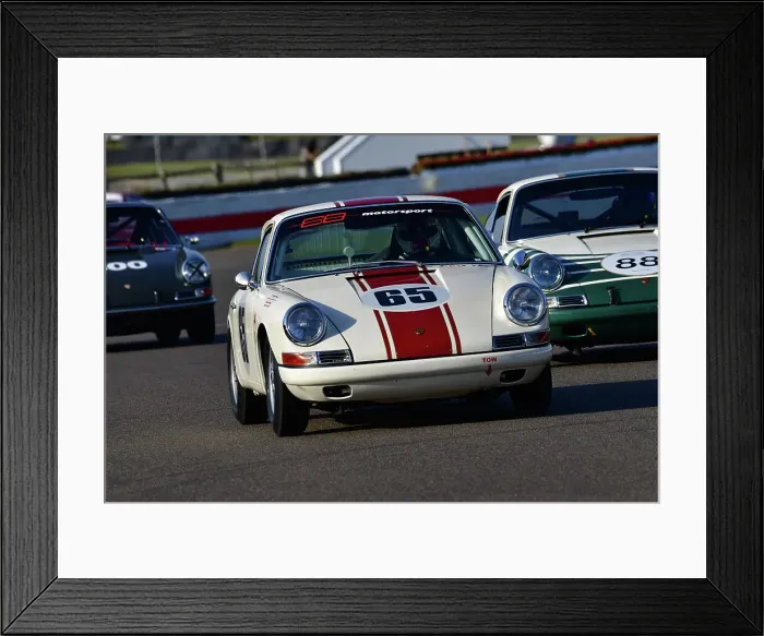 Framed Print : CJ13 3191 Mark Bates, Jenson Button, Porsche 911 Framed Print : CJ13 3191 Mark Bates, Jenson Button, Porsche 911