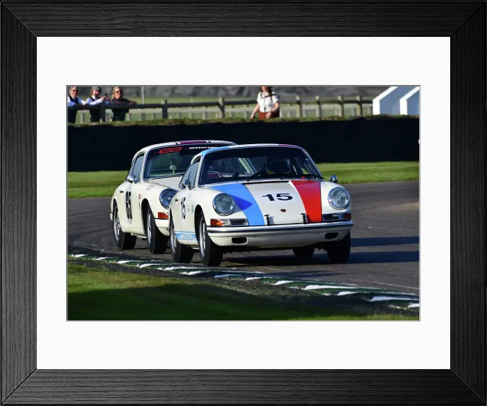 Framed Print : CJ13 3214 David Danglard, Patrick Long, Porsche 911 Framed Print : CJ13 3214 David Danglard, Patrick Long, Porsche 911