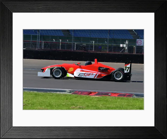 Framed Print : CJ13 8278 Ameet Patel, Dallara F399