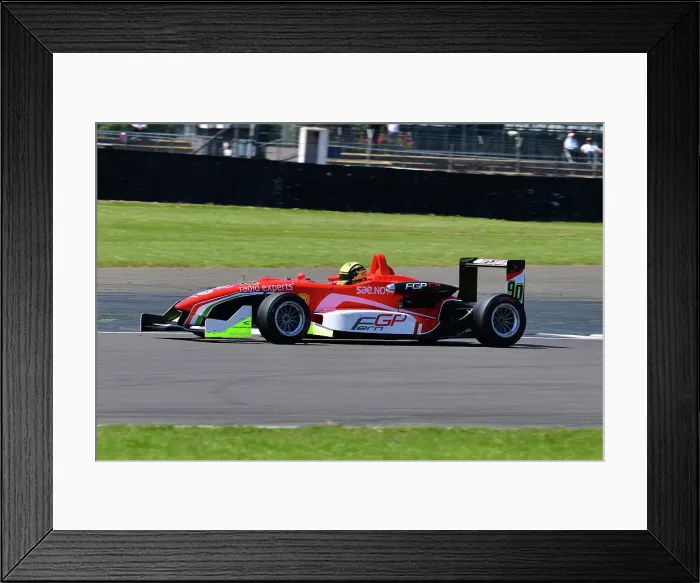 Framed Print : CJ13 8281 Lee Cunningham, Dallara F301 Framed Print : CJ13 8281 Lee Cunningham, Dallara F301