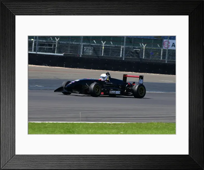 Framed Print : CJ13 8287 Malcolm Scott, Dallara F398