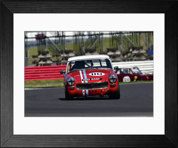 Framed Print : CJ13 7769 Mark Soley, MG Midget Framed Print : CJ13 7769 Mark Soley, MG Midget