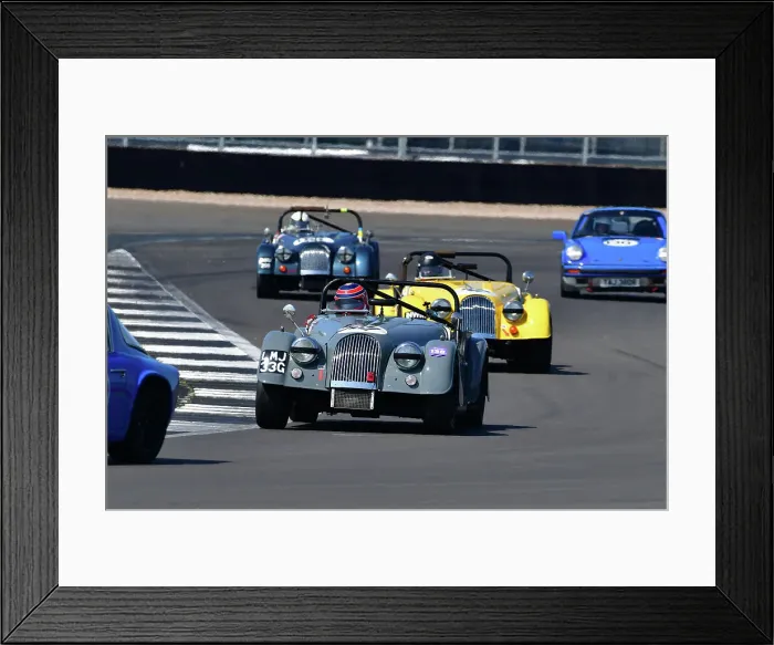 Framed Print : CJ13 8499 Martin Pratt, Morgan Plus 8 Framed Print : CJ13 8499 Martin Pratt, Morgan Plus 8