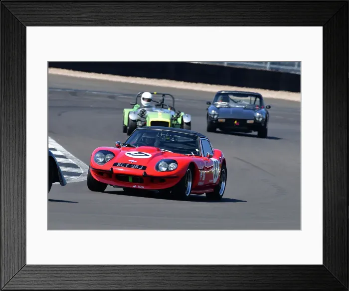 Framed Print : CJ13 8505 Nic Strong, Marcos 3000GT Framed Print : CJ13 8505 Nic Strong, Marcos 3000GT