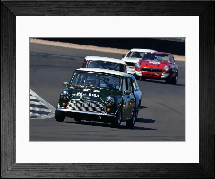 Framed Print : CJ13 8516 Roger Godfrey, Austin Mini Cooper S Framed Print : CJ13 8516 Roger Godfrey, Austin Mini Cooper S