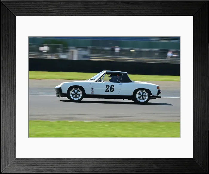 Framed Print : CM34 7584 Glynn Evans, Porsche 914-6 Framed Print : CM34 7584 Glynn Evans, Porsche 914-6