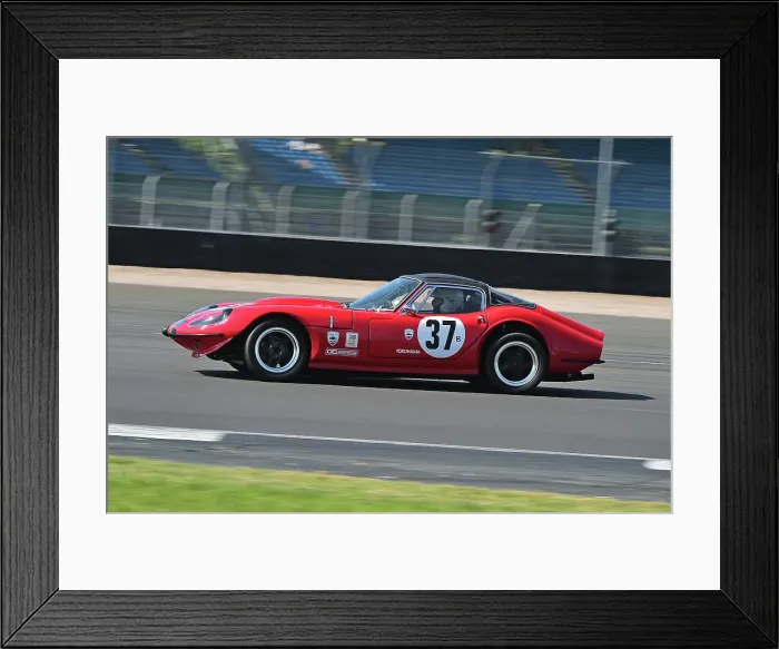 Framed Print : CM34 7627 Nic Strong, Marcos 3000GT Framed Print : CM34 7627 Nic Strong, Marcos 3000GT