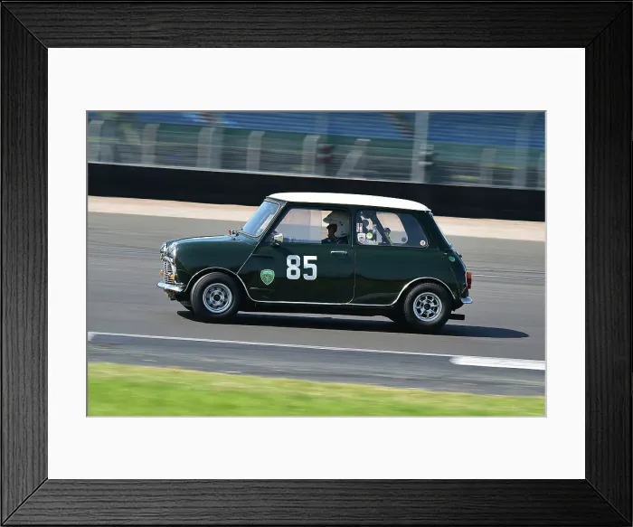 Framed Print : CM34 7650 Roger Godfrey, Austin Mini Cooper S Framed Print : CM34 7650 Roger Godfrey, Austin Mini Cooper S