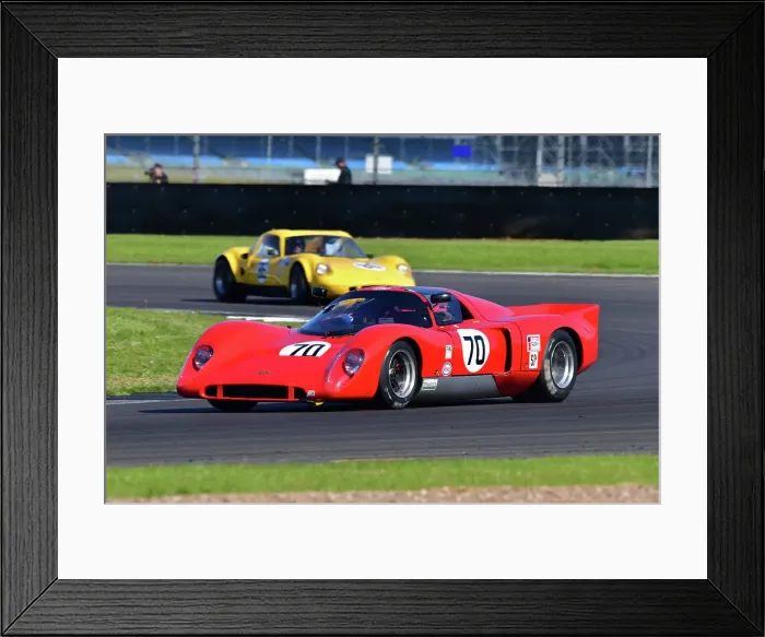 Framed Print : CJ13 8767 Ross Hyett, Chevron B16