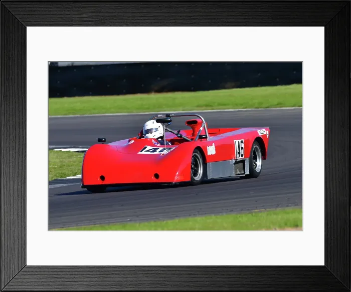 Framed Print : CJ13 8771 Trevor Welsh, Lola T492 Framed Print : CJ13 8771 Trevor Welsh, Lola T492