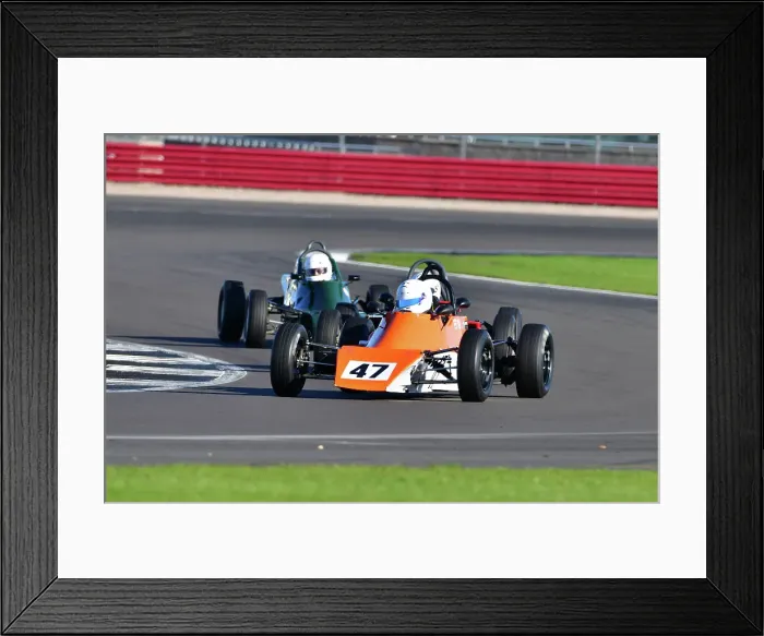 Framed Print : CJ12 2755 Ben Hadfield, Van Diemen RF78
