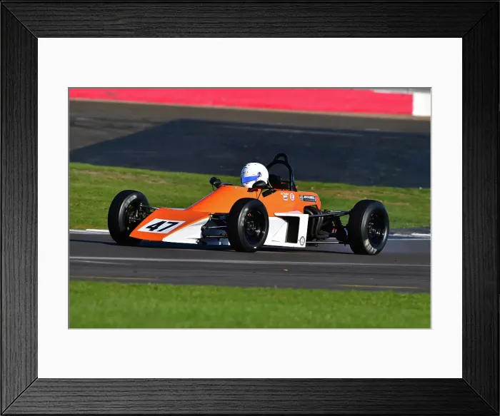 Framed Print : CJ12 2804 Ben Hadfield, Van Diemen RF78