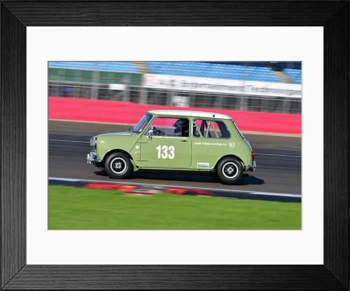 Framed Print : CJ12 2922 Giles Page, Austin Mini Cooper S Framed Print : CJ12 2922 Giles Page, Austin Mini Cooper S