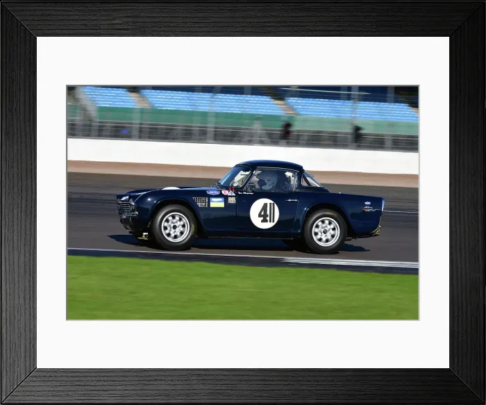 Framed Print : CJ12 2983 Tim Mogridge, Triumph TR4 Framed Print : CJ12 2983 Tim Mogridge, Triumph TR4