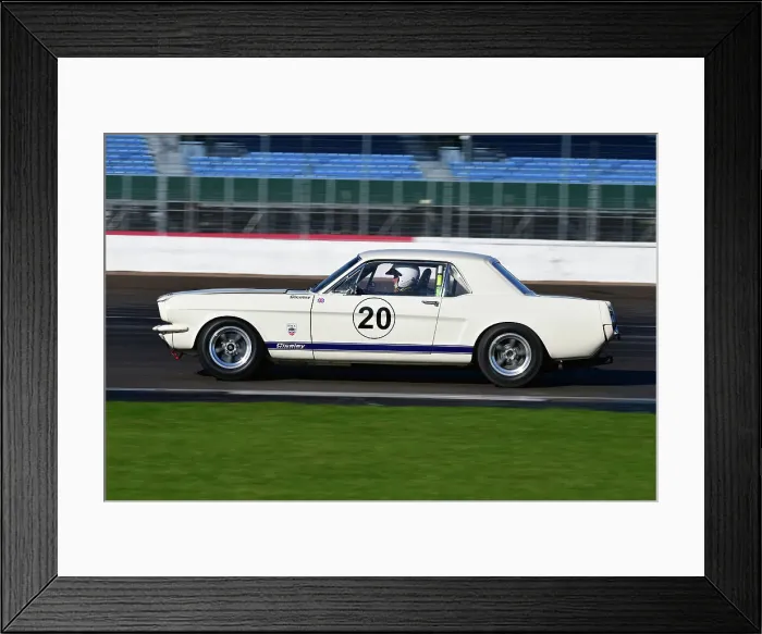 Framed Print : CJ12 3003 Russell Morgan, Ford Mustang Framed Print : CJ12 3003 Russell Morgan, Ford Mustang