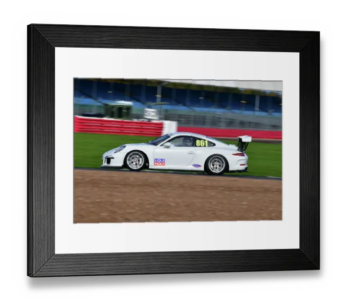 Framed Print : CJ12 3353 Kevin Bird, C Bird, Porsche 911-1 Cup
