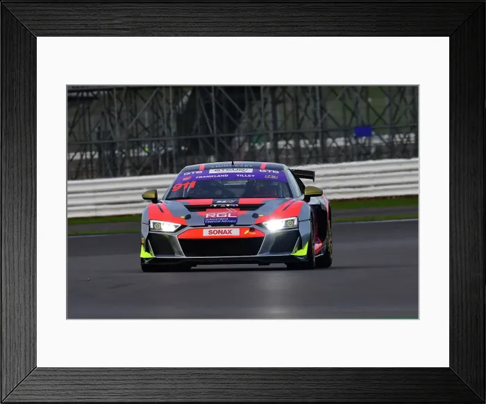 Framed Print : CJ12 3386 David Frankland, Audi R8 LMS GT4 Framed Print : CJ12 3386 David Frankland, Audi R8 LMS GT4