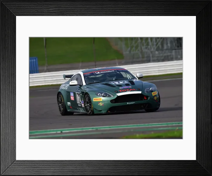 Framed Print : CJ12 3407 Matthew Becker, Aston Martin GT4 Framed Print : CJ12 3407 Matthew Becker, Aston Martin GT4