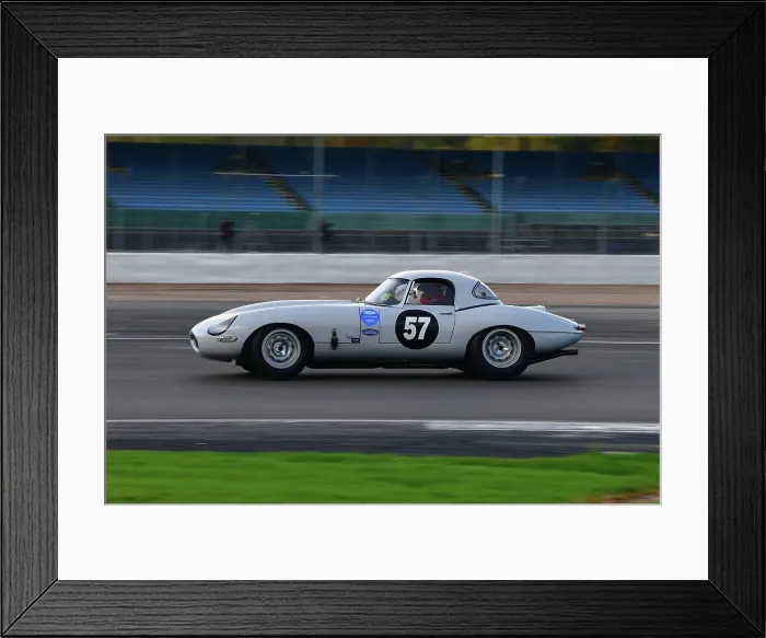 Framed Print : CJ12 4319 Jonathan Mitchell, Jaguar E-Type semi-lightweight Framed Print : CJ12 4319 Jonathan Mitchell, Jaguar E-Type semi-lightweight