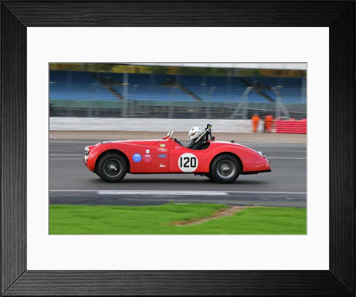 Framed Print : CJ12 4342 Mark Hews, Chris Keith-Lucas, Jaguar XK120 Roadster Framed Print : CJ12 4342 Mark Hews, Chris Keith-Lucas, Jaguar XK120 Roadster