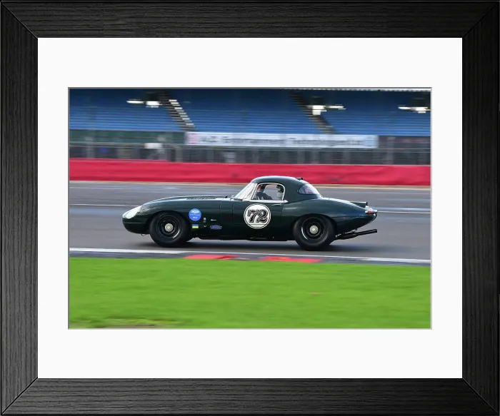 Framed Print : CJ12 4361 Jamie Boot, Jaguar E-Type Framed Print : CJ12 4361 Jamie Boot, Jaguar E-Type