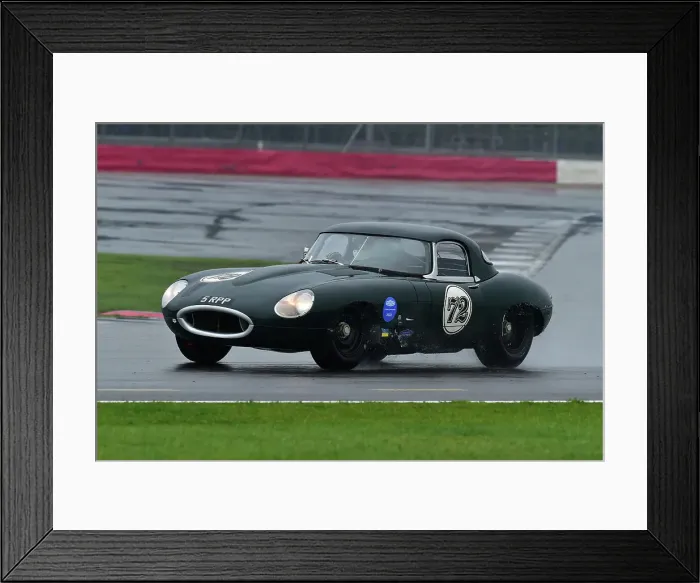 Framed Print : CM34 3627 Jamie Boot, Jaguar E-Type Framed Print : CM34 3627 Jamie Boot, Jaguar E-Type