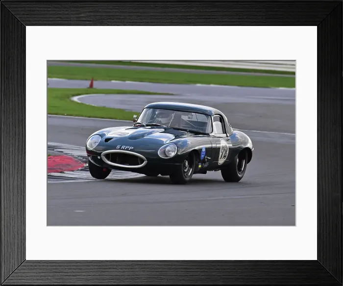 Framed Print : CM34 3987 Jamie Boot, Jaguar E-Type Framed Print : CM34 3987 Jamie Boot, Jaguar E-Type