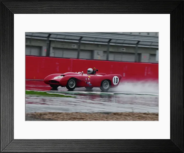 Framed Print : CJ12 3595 Rick Bourne, Malcolm Paul, Lotus Mk10 Framed Print : CJ12 3595 Rick Bourne, Malcolm Paul, Lotus Mk10