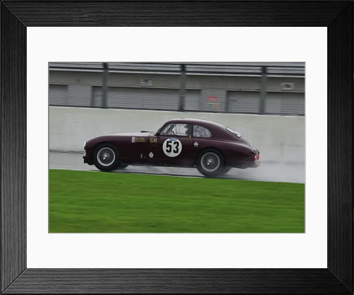 Framed Print : CJ12 3660 David Reed, Aston Martin DB2