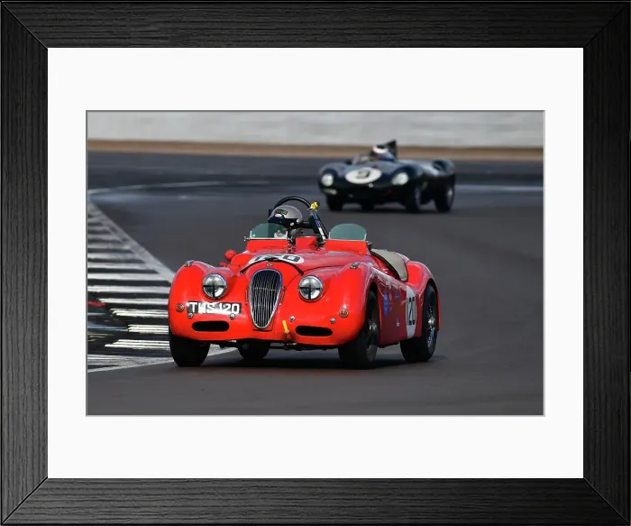 Framed Print : CJ12 4131 Kerry Wilson, Chris Keith-Lucas, Jaguar XK 120 Roadster Framed Print : CJ12 4131 Kerry Wilson, Chris Keith-Lucas, Jaguar XK 120 Roadster