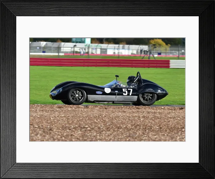 Framed Print : CM34 3840 Ben Adams, Lola Mk1 Framed Print : CM34 3840 Ben Adams, Lola Mk1