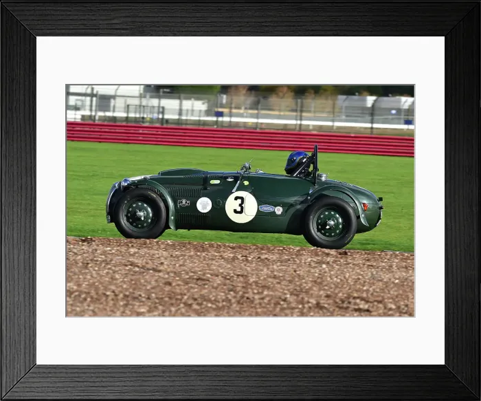 Framed Print : CM34 3849 Steve Ward, Frazer Nash Le Mans replica Framed Print : CM34 3849 Steve Ward, Frazer Nash Le Mans replica