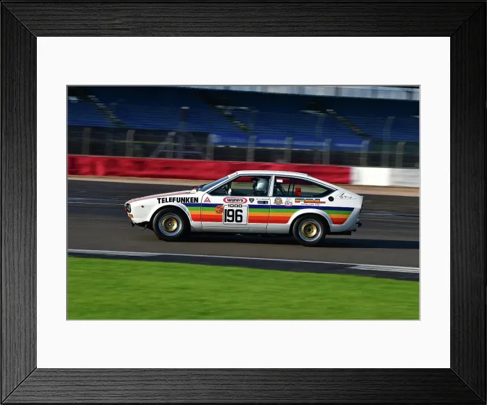 Framed Print : CJ12 4175 Jonny Horsfield, Frank Horsfield, Alfa Romeo Alfetta GTV Framed Print : CJ12 4175 Jonny Horsfield, Frank Horsfield, Alfa Romeo Alfetta GTV