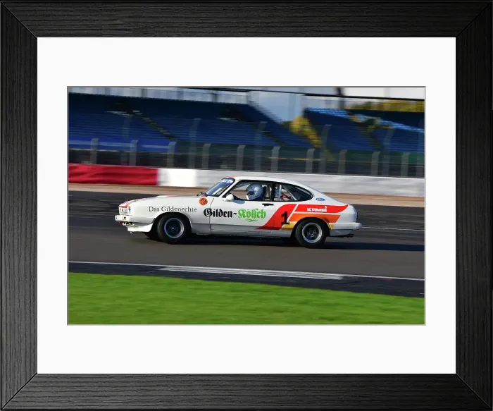 Framed Print : CJ12 4185 Simon Drabble, Alex Drabble, Ford Capri Framed Print : CJ12 4185 Simon Drabble, Alex Drabble, Ford Capri