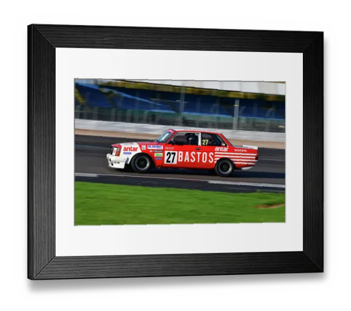 Framed Print : CJ12 4221 John Young, James Young, Volvo 242T Framed Print : CJ12 4221 John Young, James Young, Volvo 242T
