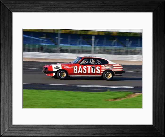 Framed Print : CJ12 4227 Alex Thistlewayte, Ford Capri Framed Print : CJ12 4227 Alex Thistlewayte, Ford Capri