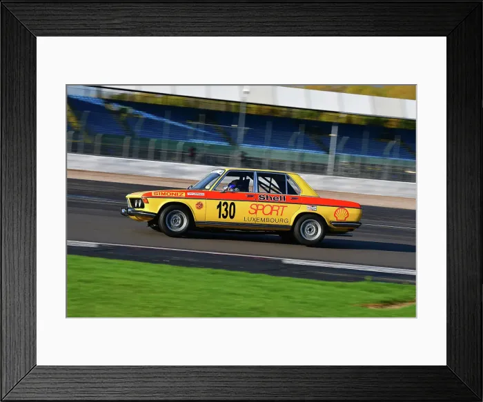 Framed Print : CJ12 4230 Ben Colburn, Richard Colburn, BMW 3 litre Si