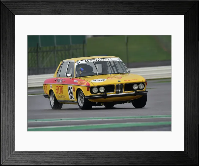 Framed Print : CM34 3661 Ben Colburn, Richard Colburn, BMW 3 litre Si Framed Print : CM34 3661 Ben Colburn, Richard Colburn, BMW 3 litre Si