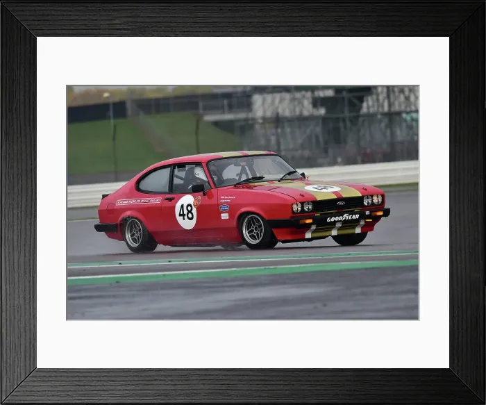 Framed Print : CM34 3667 Richard Butterfield, Peter Dorlin, Ford Capri 3 litre S Framed Print : CM34 3667 Richard Butterfield, Peter Dorlin, Ford Capri 3 litre S