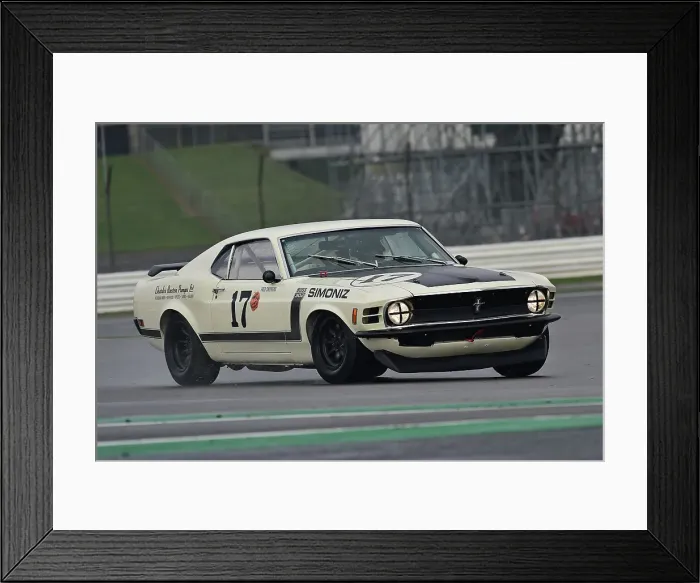 Framed Print : CM34 3668 Fred Shepherd, Bill Shepherd, Ford Mustang Framed Print : CM34 3668 Fred Shepherd, Bill Shepherd, Ford Mustang