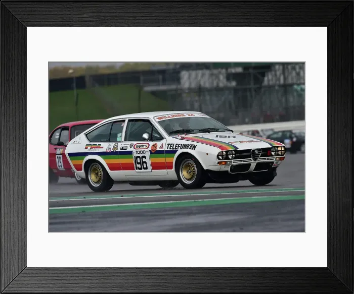 Framed Print : CM34 3672 Jonny Horsfield, Frank Horsfield, Alfa Romeo Alfetta GTV Framed Print : CM34 3672 Jonny Horsfield, Frank Horsfield, Alfa Romeo Alfetta GTV