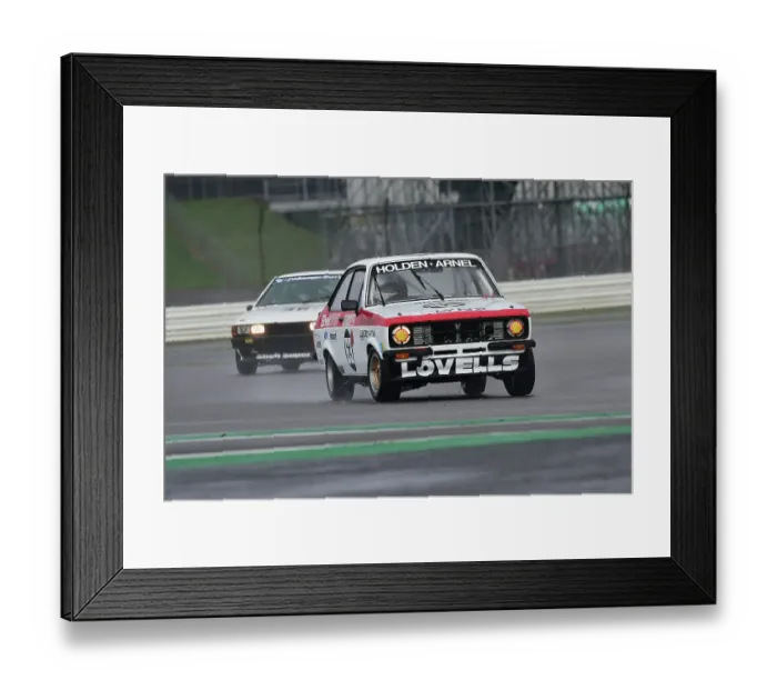Framed Print : CM34 3677 Dave Devine, Ford Escort RS2000
