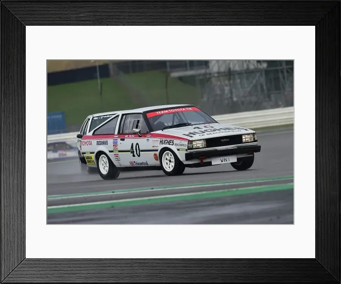 Framed Print : CM34 3678 Matt Green, Toyota Corolla GT Coupe Framed Print : CM34 3678 Matt Green, Toyota Corolla GT Coupe