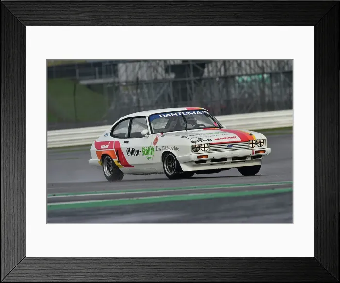 Framed Print : CM34 3680 Simon Drabble, Alex Drabble, Ford Capri