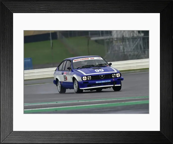 Framed Print : CM34 3681 Jake Margulies, Alfa Romeo GTV6 Framed Print : CM34 3681 Jake Margulies, Alfa Romeo GTV6